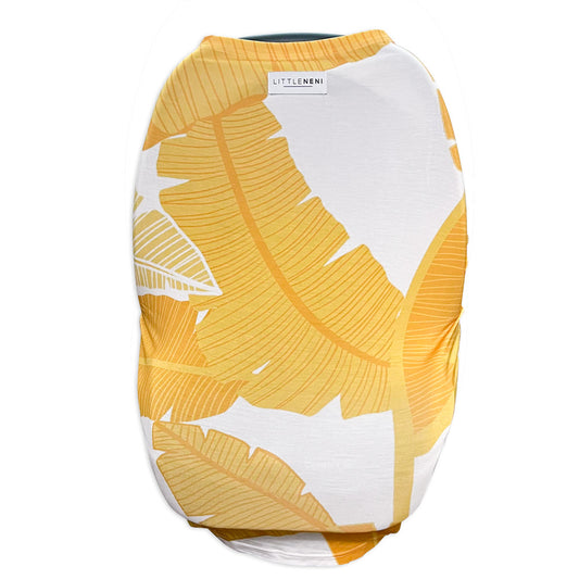 Banana Leaves Multi-Use Carseat Cover