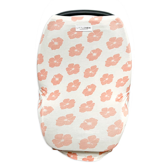 Hibiscus Multi-Use Carseat Cover