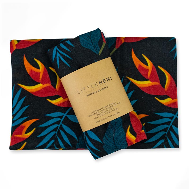 Island Fever Bamboo Swaddle Blanket