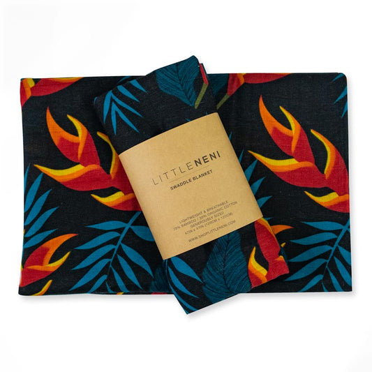 Island Fever Bamboo Swaddle Blanket
