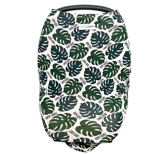 Hafa Adai Monstera Multi-Use Carseat Cover