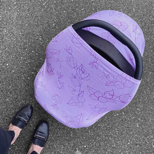 Puti Tai Nobio Print Multi-Use Carseat Cover