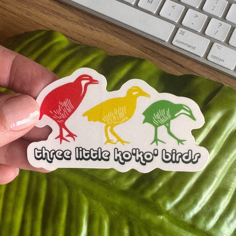 Stylish Birds Sticker
