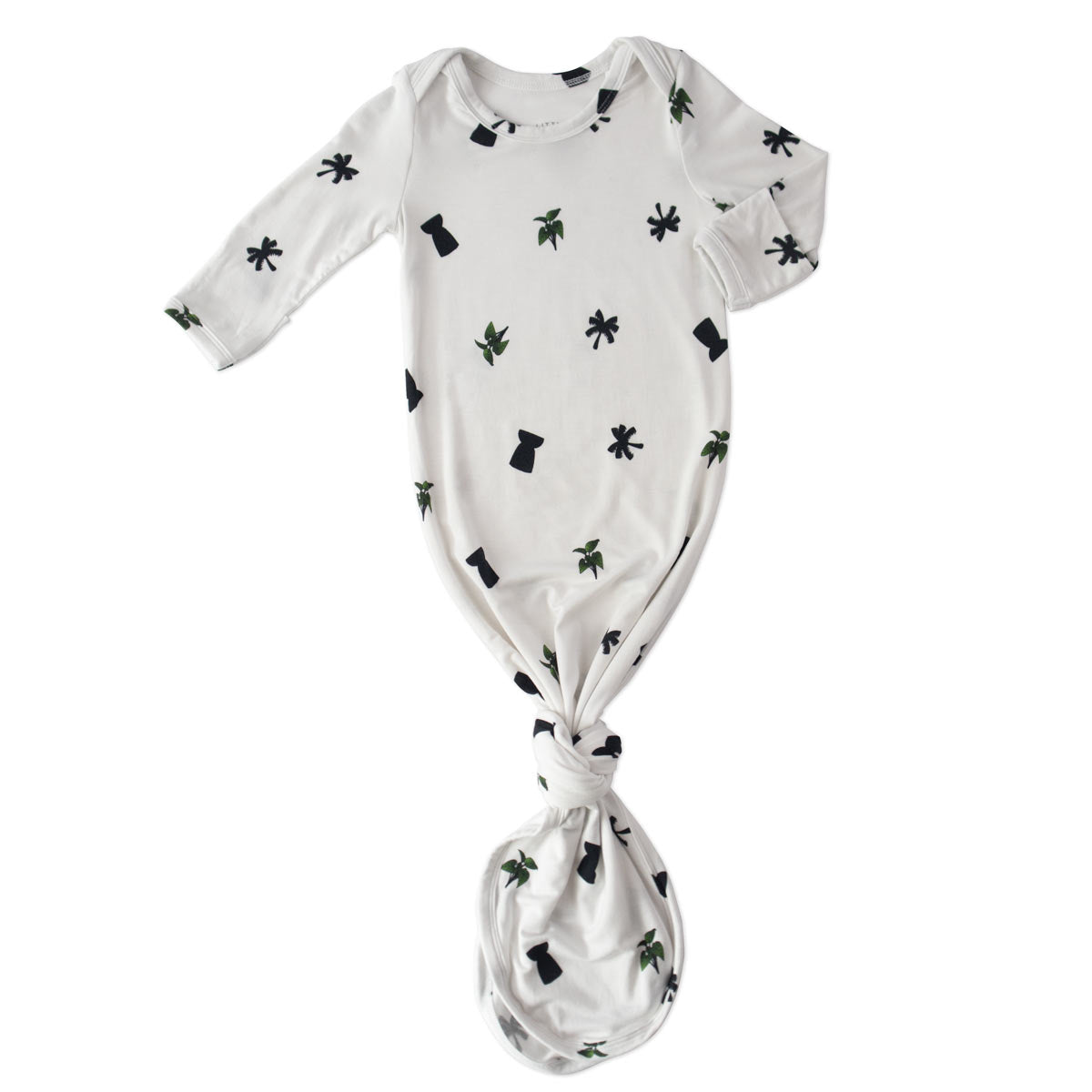 Halom Tåno infant knotted gown