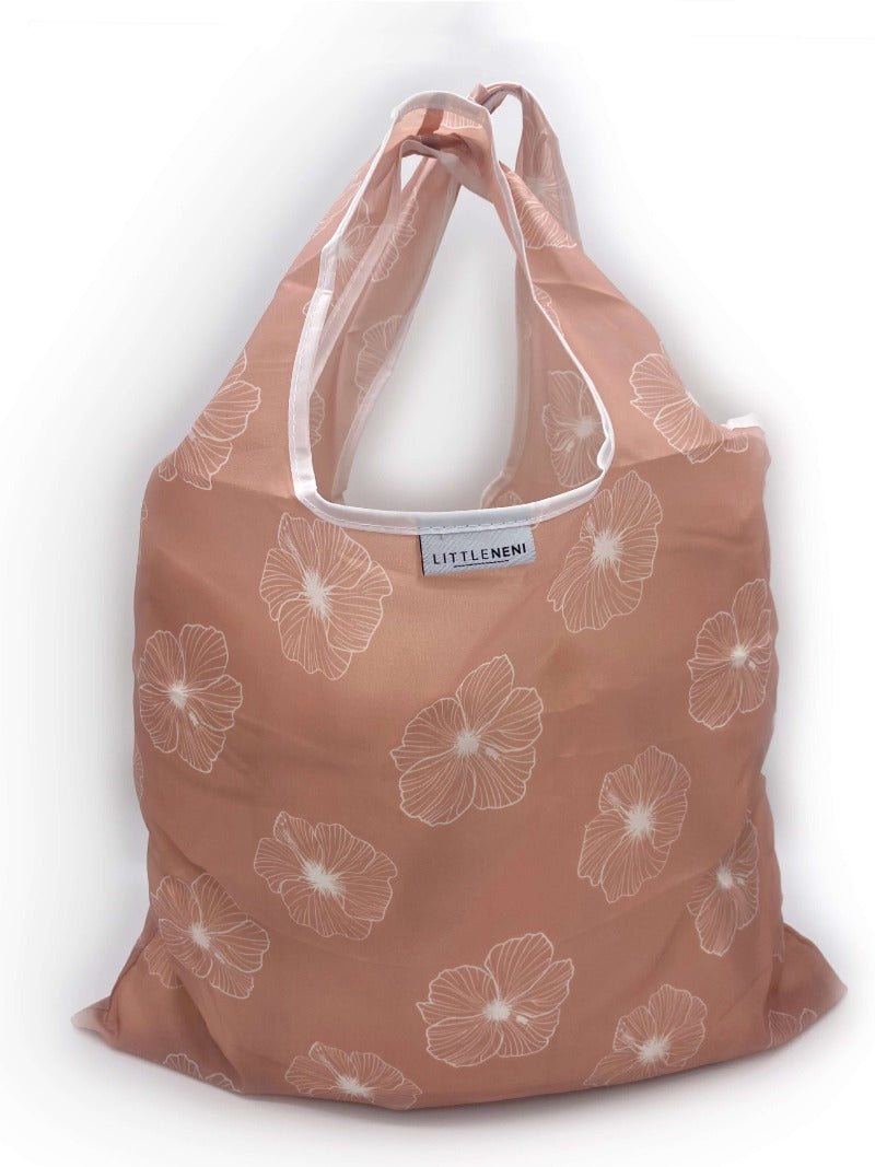 Hibiscus Reusable Shopping Bag