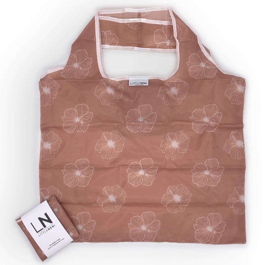 Hibiscus Reusable Shopping Bag